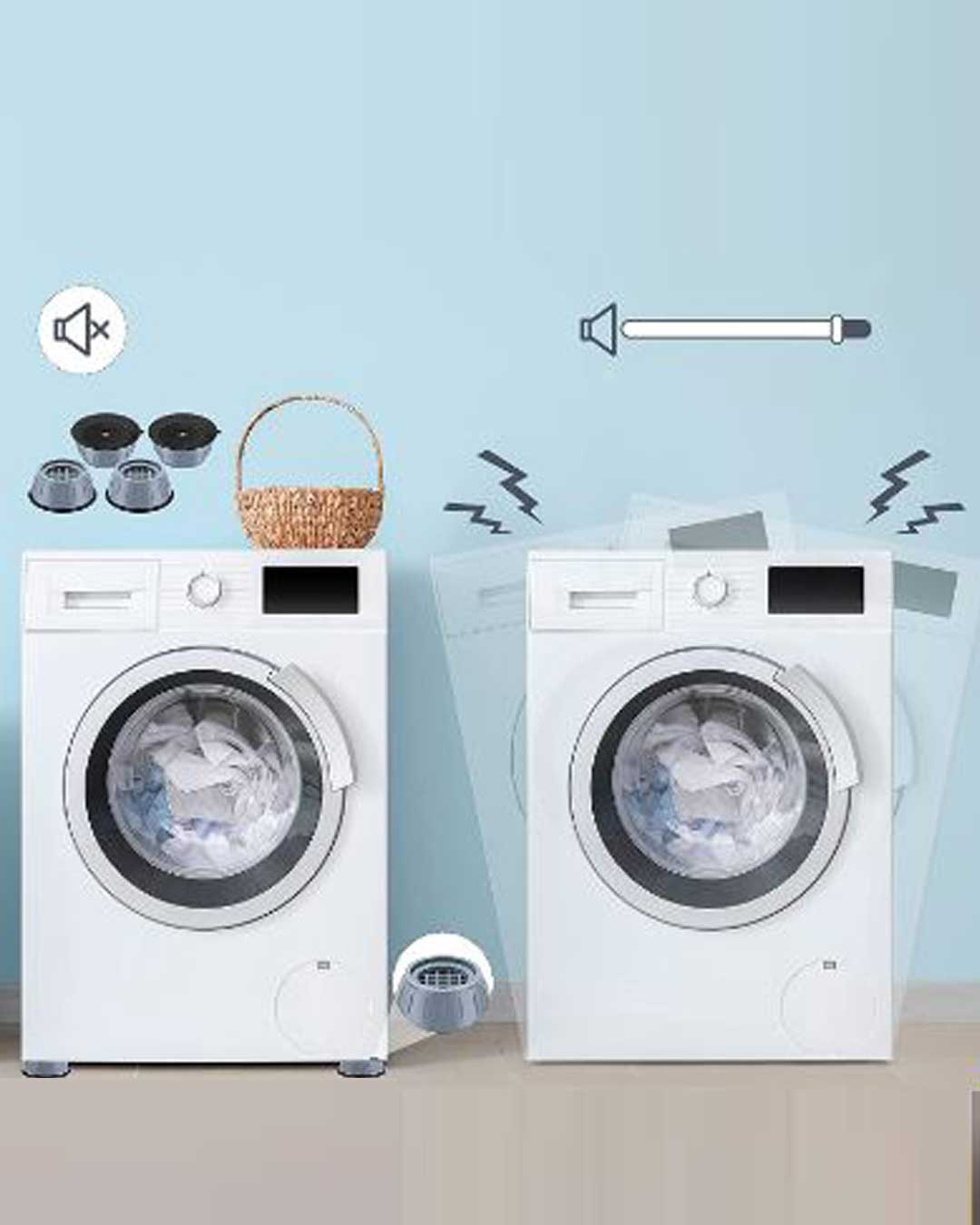 پایه لرزش گیر لباسشویی 